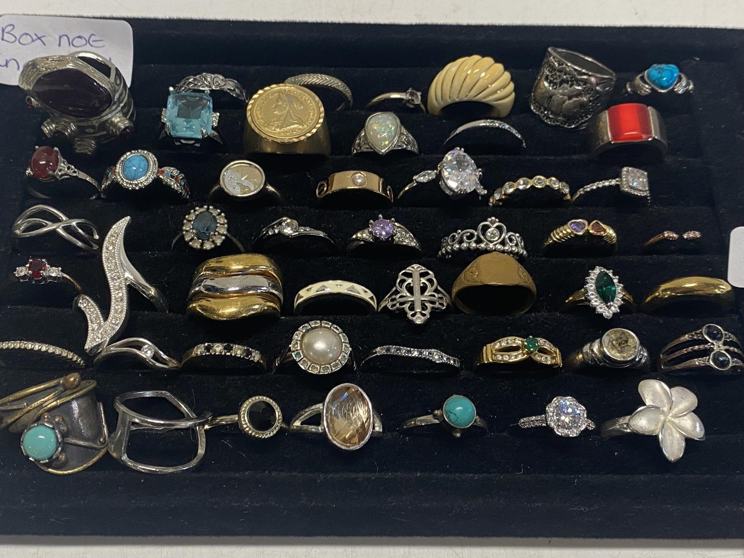 A large selection of assorted costume jewellery (some stamped 925 and one stamped 585)