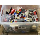 A job lot of Lego style bricks