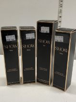 Four boxed assorted Show beauty products