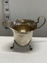 A antique hallmarked cream jug 44.17g