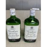 Two bottles of Gordons Dry Gin 75cl, shipping unavailable