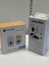 Two boxed baby monitors (untested)