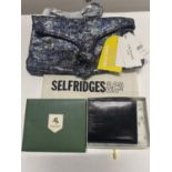 A new LK Bennett ladies handbag from Selfridges and Co and a Visconti leather wallet