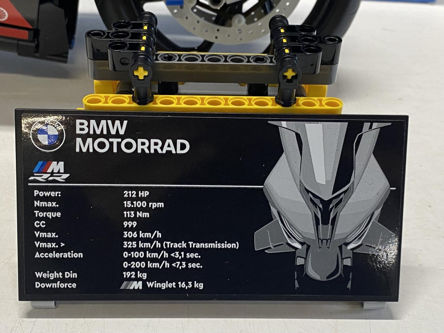 A Lego Technic BMW Motorad 42130, with original box etc, shipping unavailable - Image 2 of 2