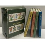 A vintage set of Disney children's books