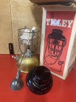 A boxed vintage Tilley lamp model X246B
