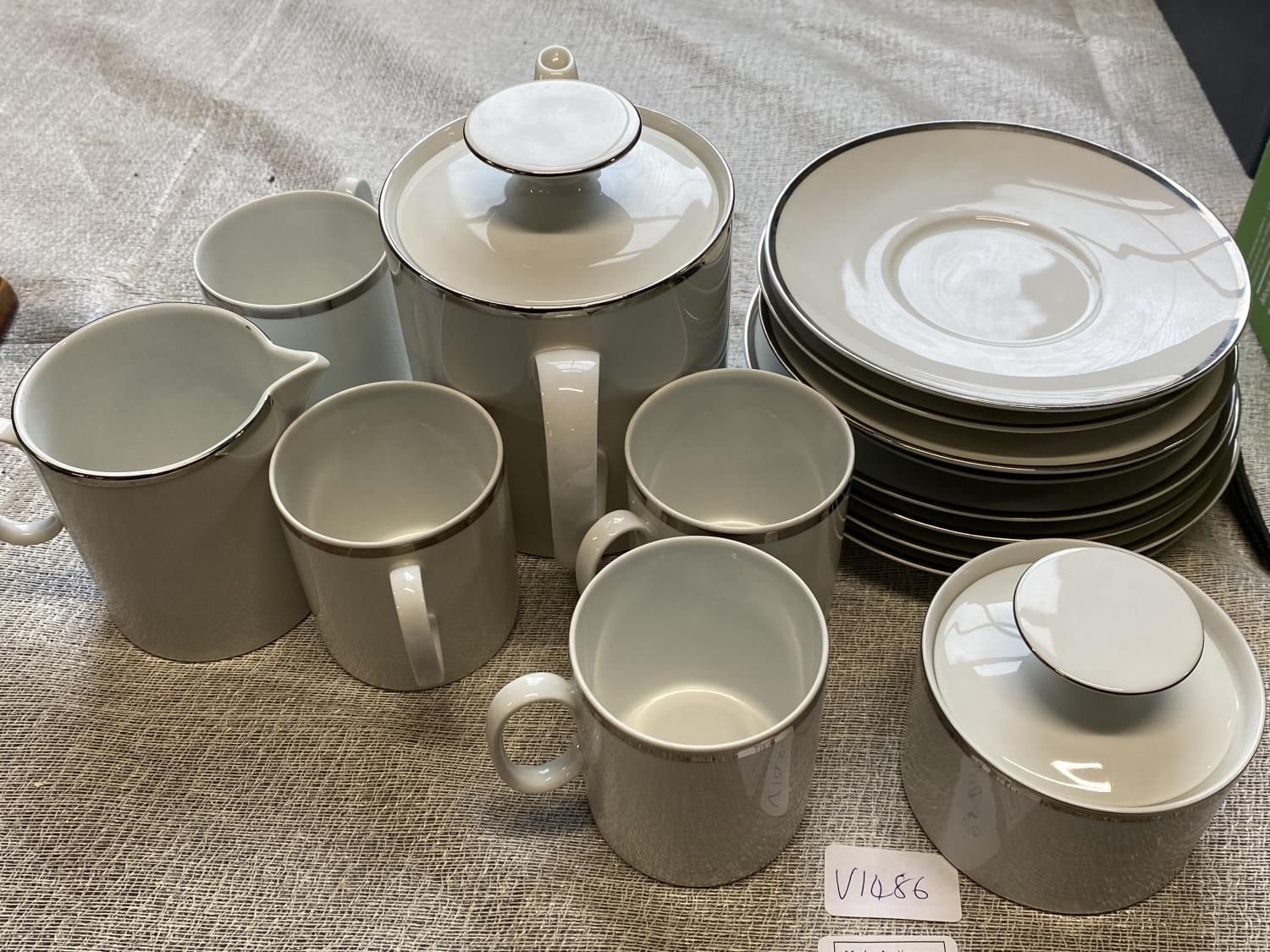 A good quality Thomas of Germany ceramic coffee service 15 pieces, shipping unavailable
