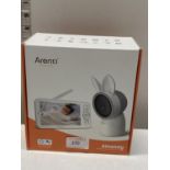 A boxed Arenti baby monitor and LCD screen kit (unchecked)