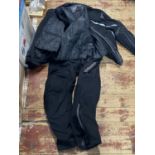 A Alpine stars motorbike jacket and trousers size L