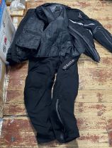 A Alpine stars motorbike jacket and trousers size L