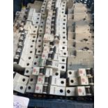 A job lot of assorted MCB switches (unchecked). Shipping unavailable