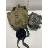 A military issue gas mask