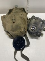 A military issue gas mask