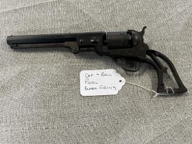A blank firing Cap & Ball pistol. Shipping unavailable