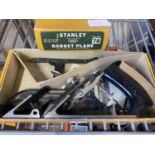 A boxed Stanley Rabbet plane No 78