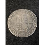 A Elizabeth I hammered silver coin dated 1579