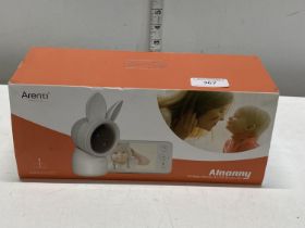 A boxed Arenti baby monitor and LCD screen kit (unchecked)