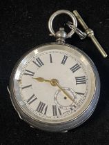 A 925 silver pocket watch (not running)