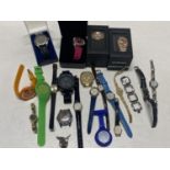 A selection of assorted watches and time pieces (untested)