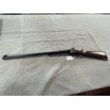 A Armi San Marco single shot rifle. Black powder only. Serial number 35408. Shipping unavailable