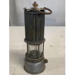 A vintage Leeds made Premier Lamp Company colliery miners lamp