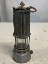 A vintage Leeds made Premier Lamp Company colliery miners lamp