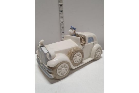 A collectable Fitz and Floyd ceramic moneybox, shipping unavailable - Image 1 of 2