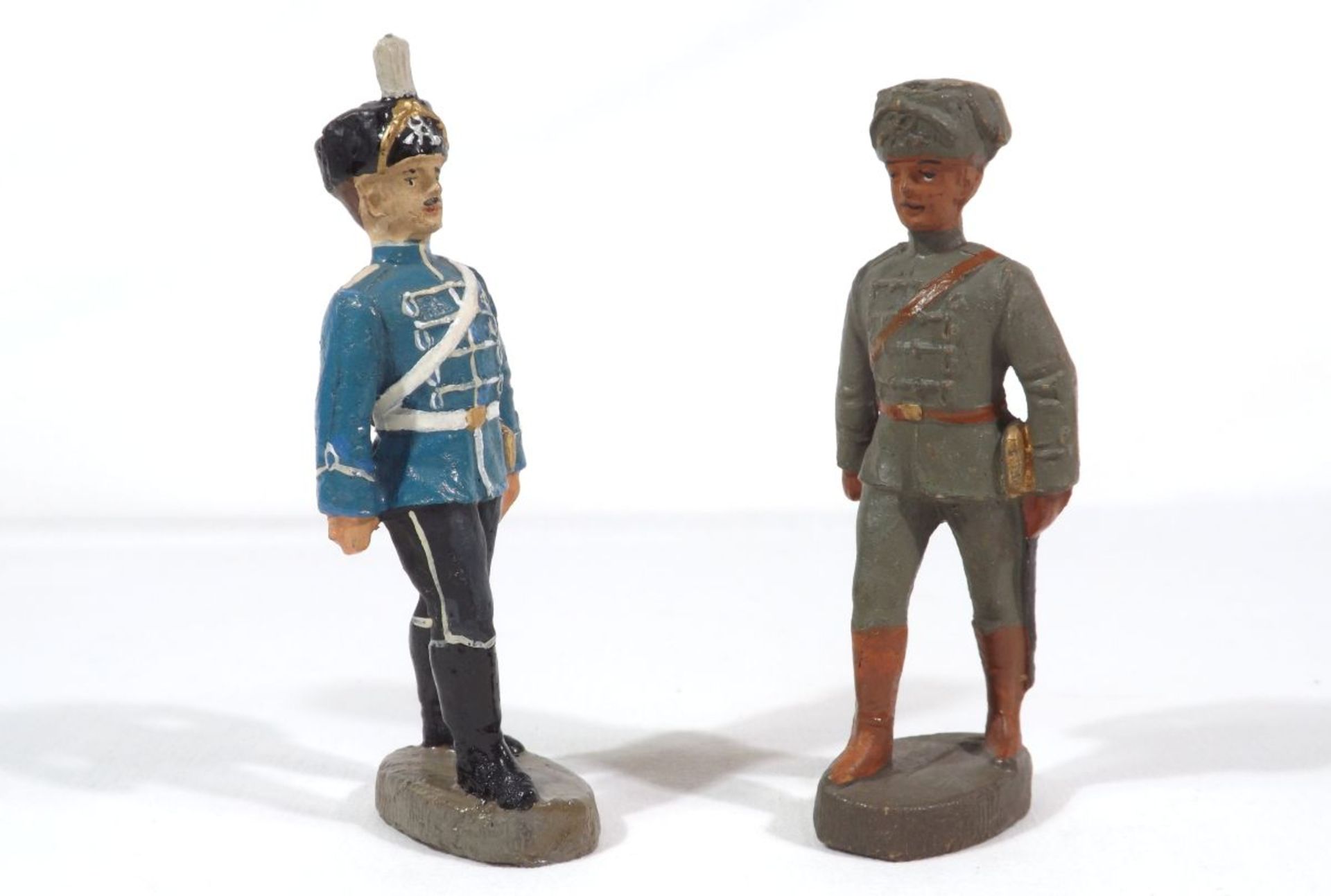 German military, Elastolin or Lineol or others, composition figures, big size, made in Germany proba