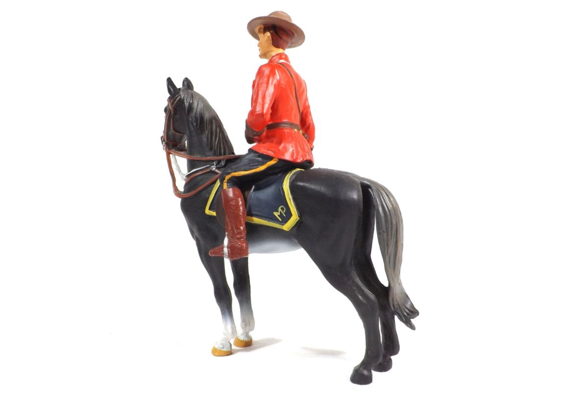 Canada, Mounty, Elastolin or Lineol or others, composition and plastic figures, big size, made after - Bild 2 aus 2