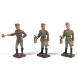 German military, Lineol, composition figures, 7-7,5 cm size, made in Germany about 1938