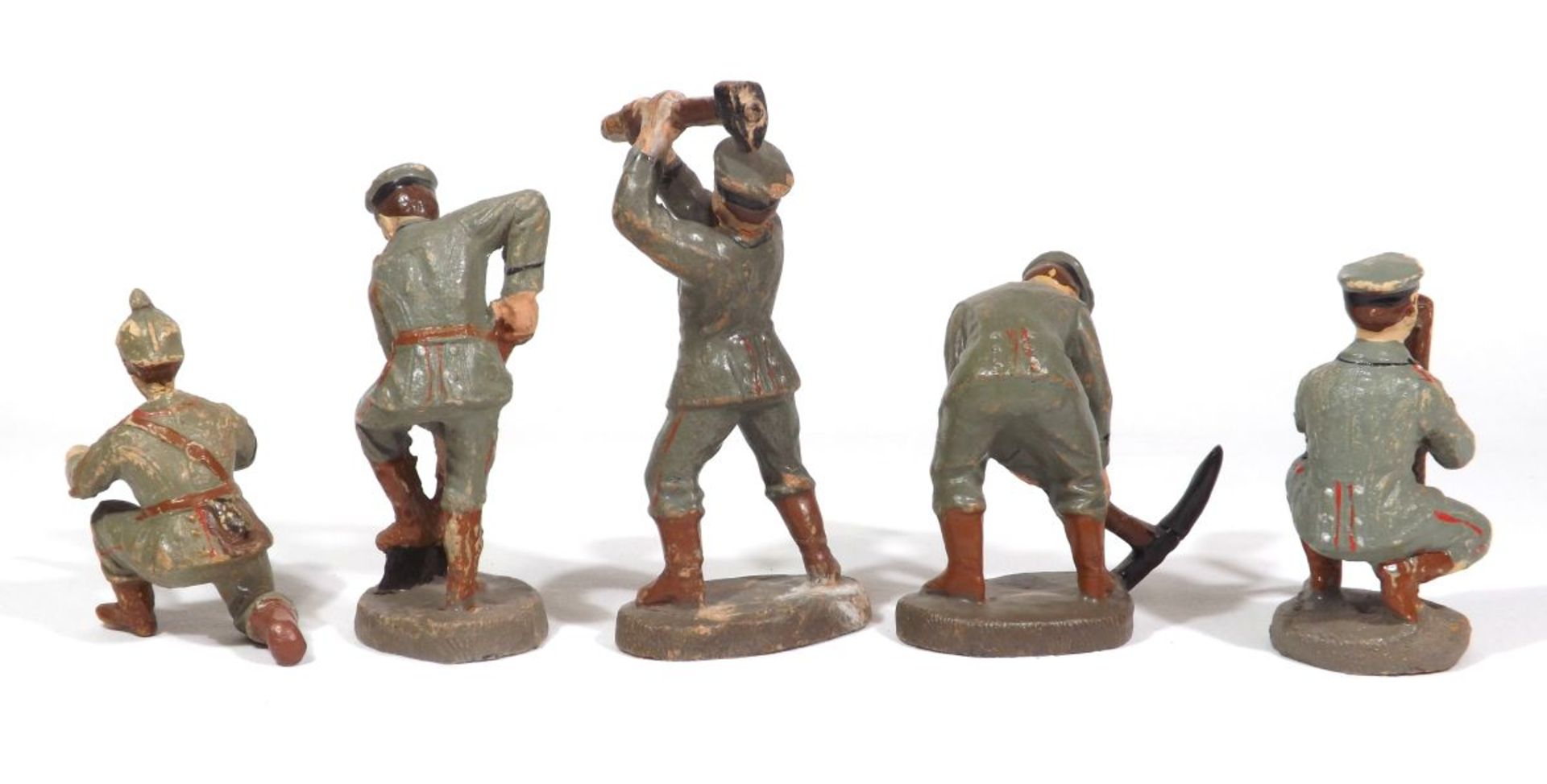 German military, Elastolin or Lineol or others, composition figures, big size, made in Germany befor - Bild 2 aus 2
