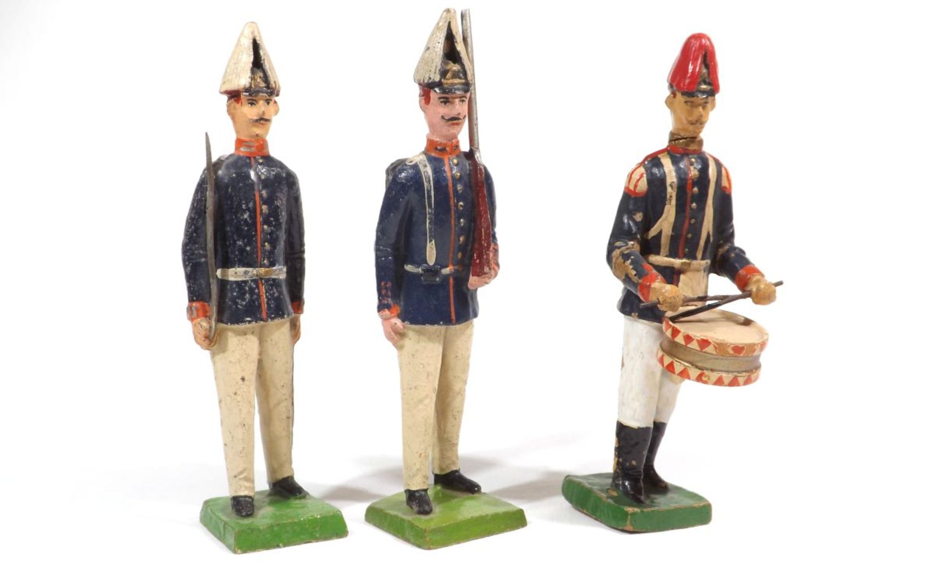 German military, Elastolin or Lineol or others, composition figures, big size, made in Germany befor