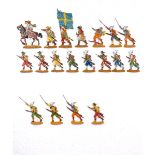 Flat tin figures "flats", standart size 30mm, painted, figures made of lead and tin, not suitable fo