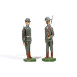 German military, Elastolin or Lineol or others, composition figures, big size, made in Germany befor