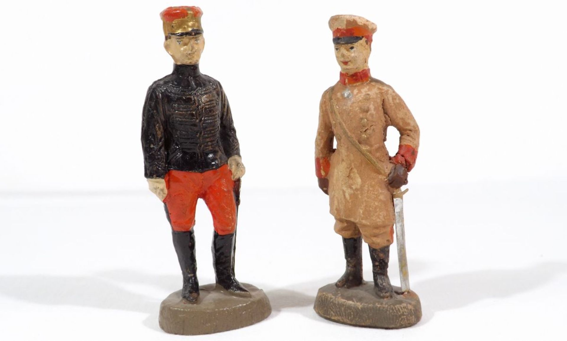 German military, Elastolin or Lineol or others, composition figures, big size, made in Germany proba