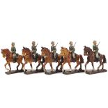 German military, Lineol or Elastolin or others, composition figures, 7-7,5 cm size, made in Germany 