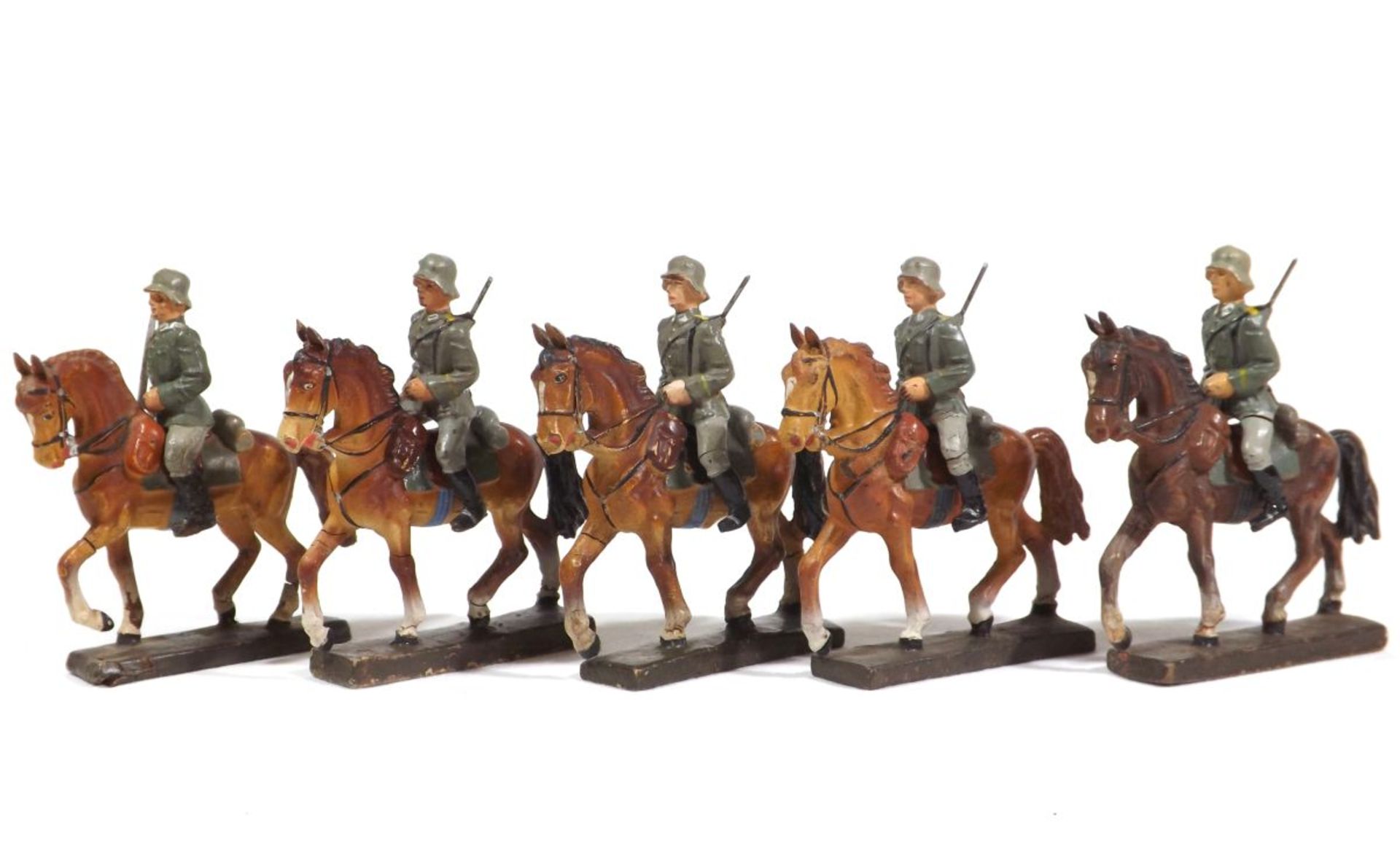 German military, Lineol or Elastolin or others, composition figures, 7-7,5 cm size, made in Germany 