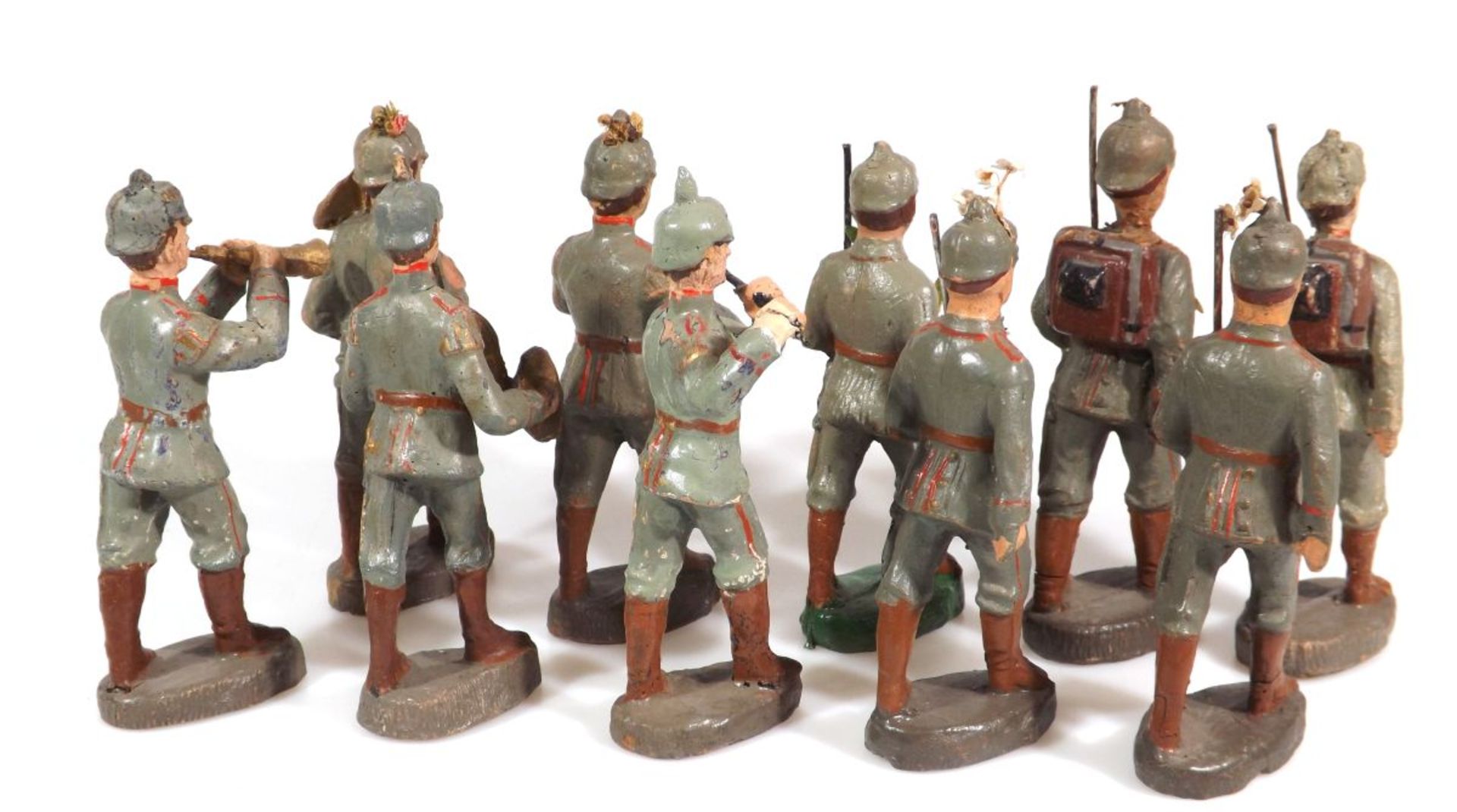 German military, Elastolin or Lineol or others, composition figures, big size, made in Germany proba - Bild 2 aus 2