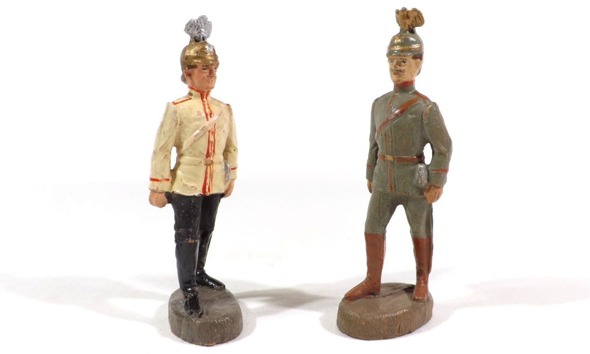 German military, Elastolin or Lineol or others, composition figures, big size, made in Germany proba