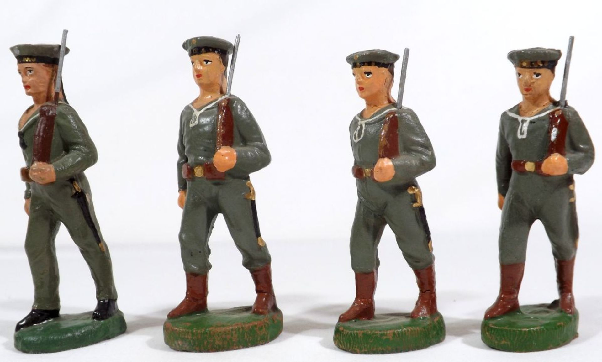 German military, Elastolin or Lineol or others, composition figures, big size, made in Germany proba