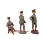 German military, Elastolin or Lineol or others, composition figures, big size, made in Germany proba