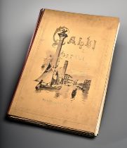 Venedig 1890/91. Calli e Canali in Venezia, Ongania Editore. Mappe mit 99 Tafeln (Photogravüren). T