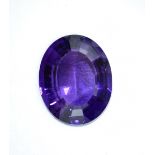 Amethyst. Oval facettiert. 9,0 ct.