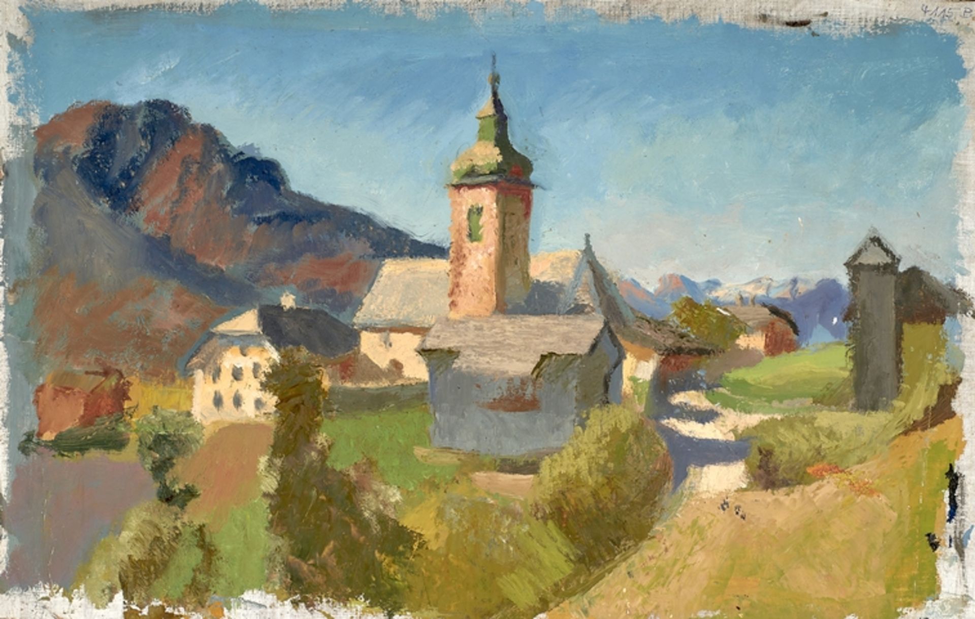 Walter Honeder. 1906 Waidlingen-Hadersdorf N.Ö. - 2006 Innsbruck. Studierte in Wien. War ab 1931 in - Image 2 of 2