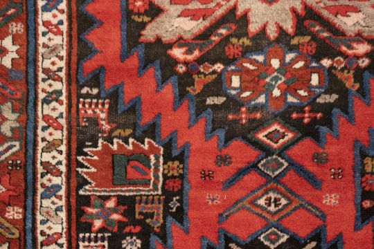 A SHIRVAN CARPET - Image 7 of 9