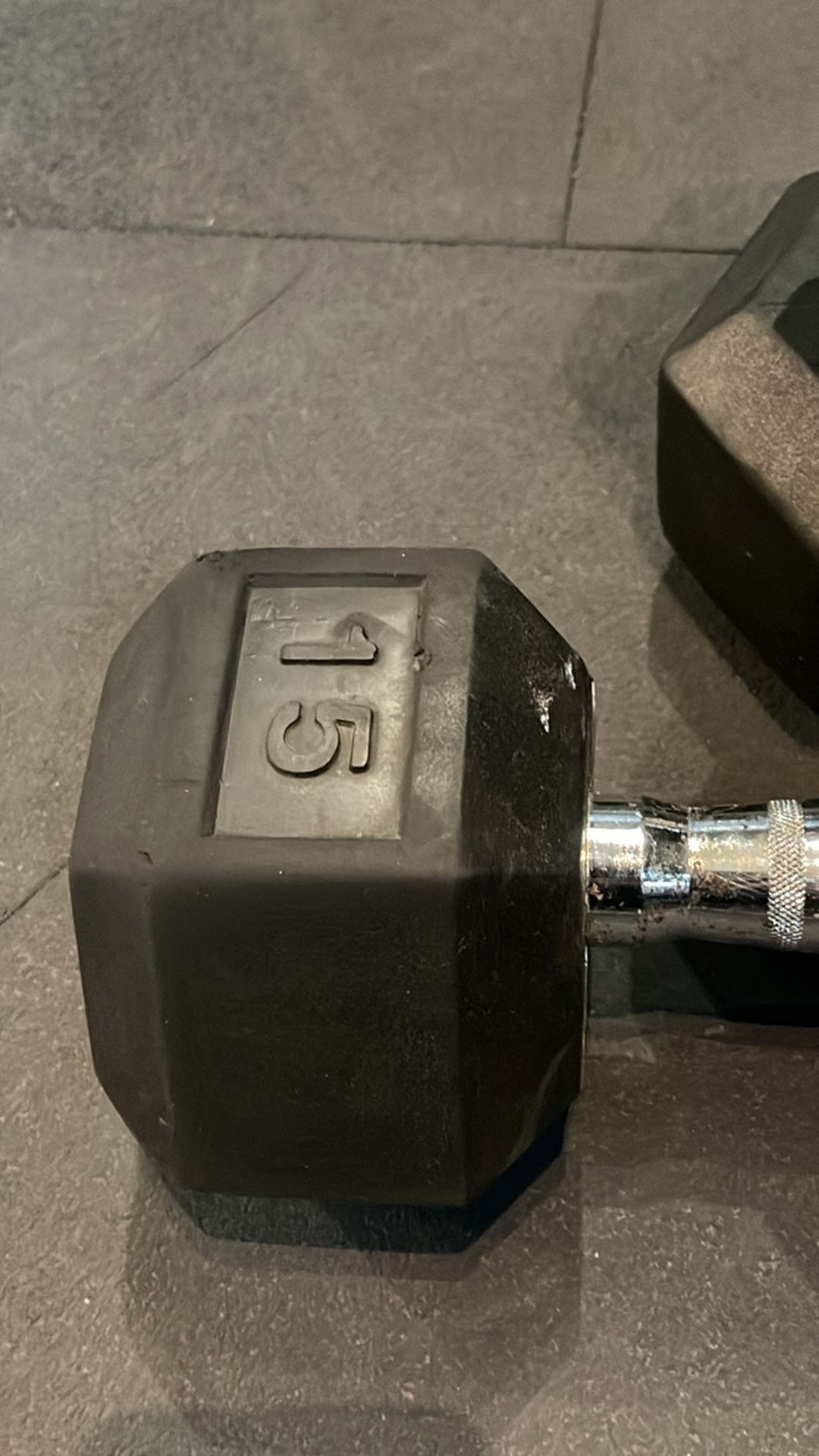 Blk Box 15kg Dumbell Pair - Image 2 of 4