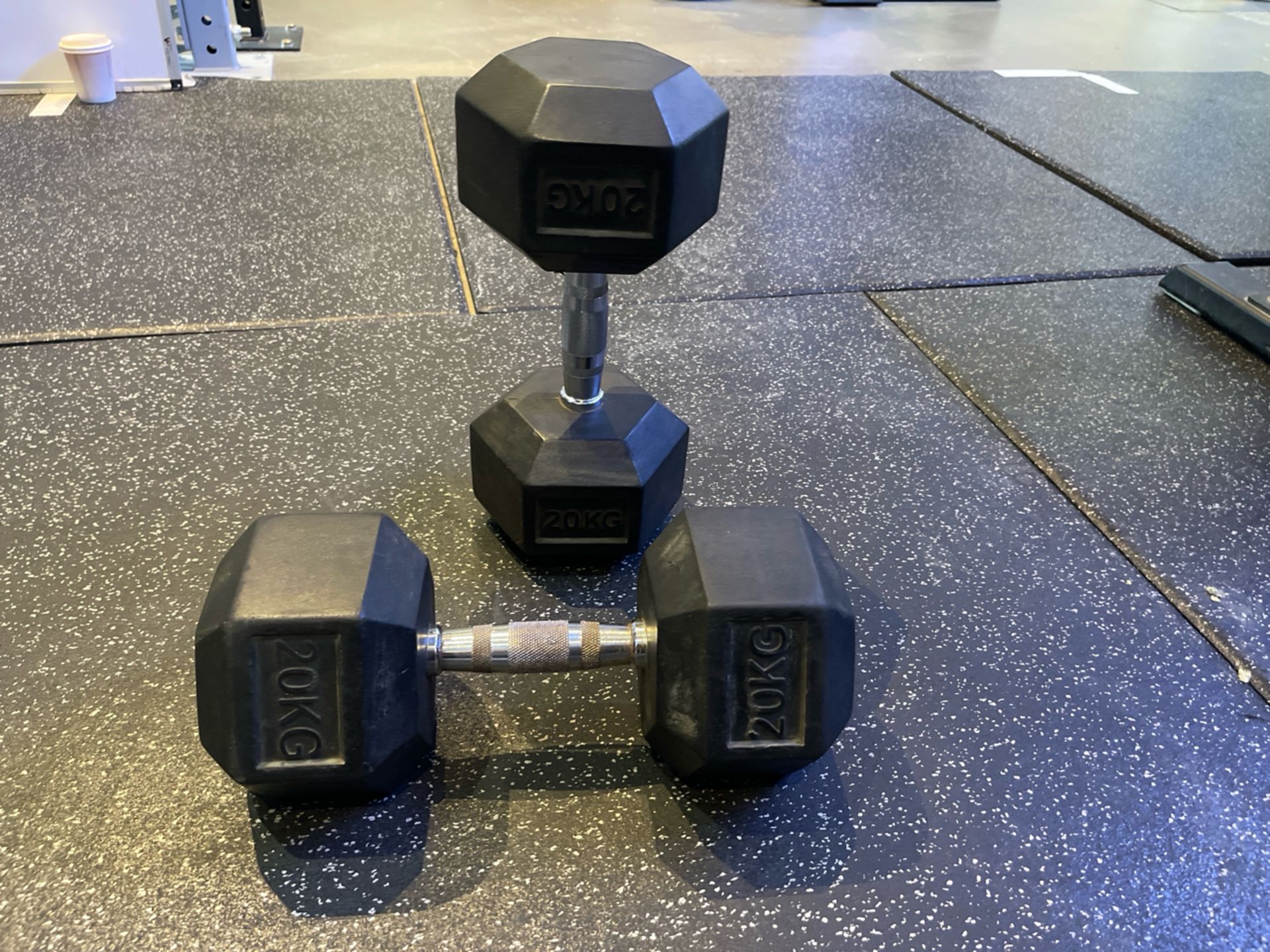 Blk Box 20kg Dumbell Pair - Image 2 of 4