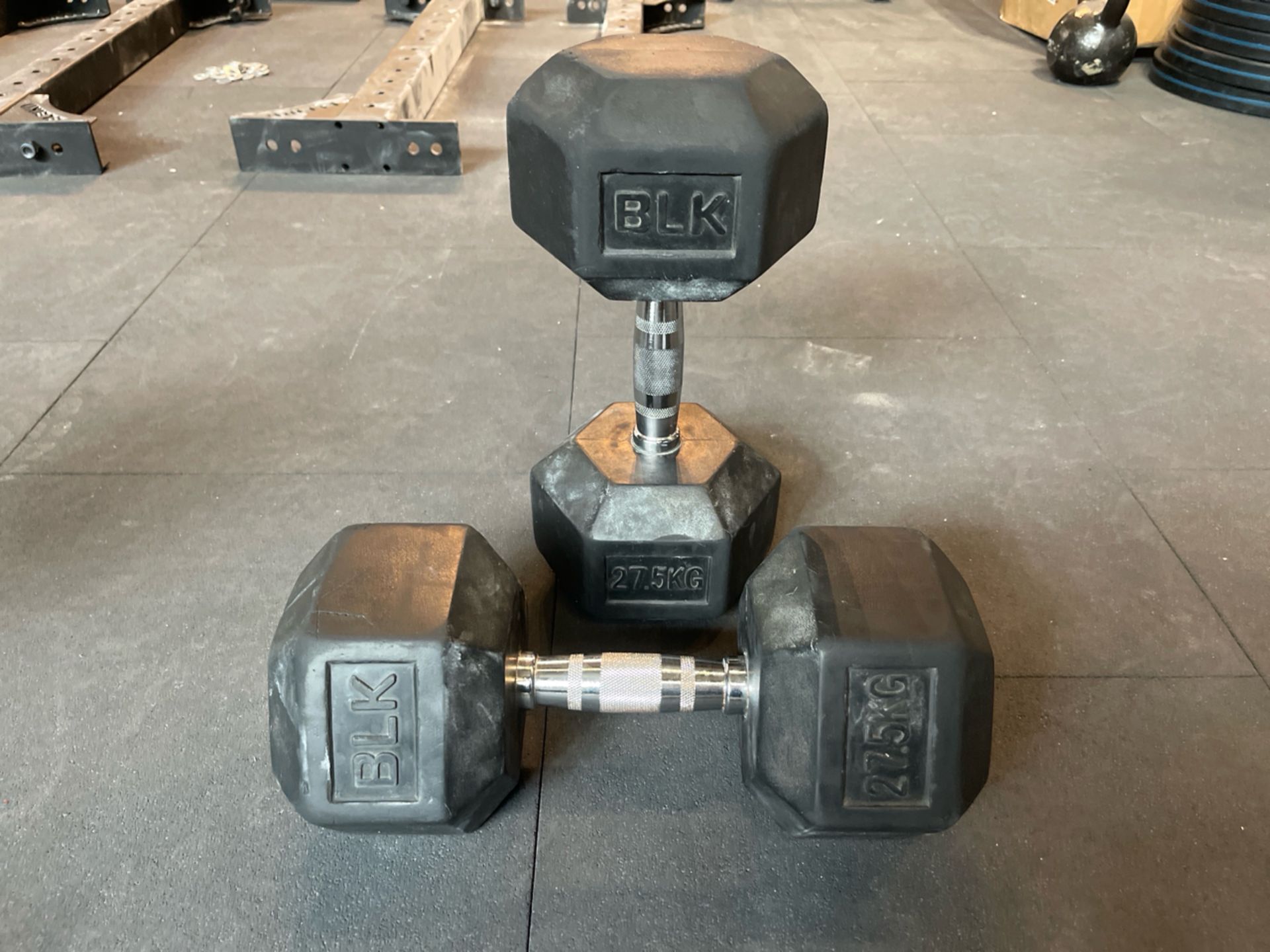 Blk Box 27.5kg Dumbell Pair