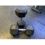 Blk Box 22.5kg Dumbell Pair