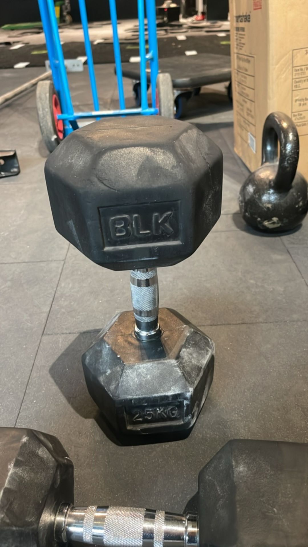 Blk Box 25kg Dumbell Pair - Image 4 of 4